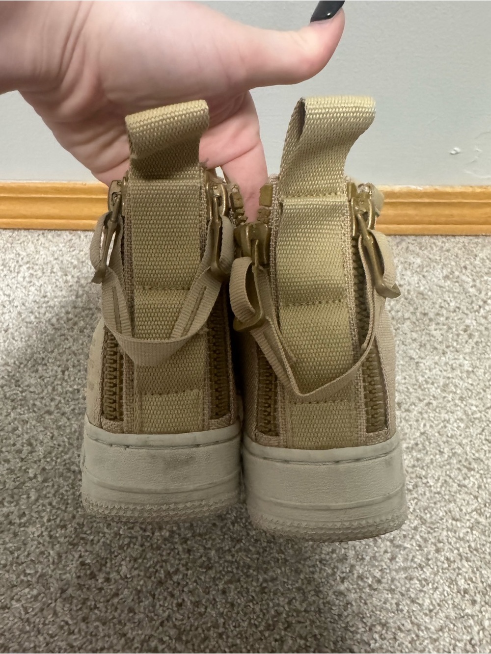 Nike SF AF1 Air Force 1 Mid Mushroom VF - Picture 3 of 10